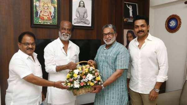 ரஜினிகாந்த்துடன் நடிகர் சங்க நிர்வாகிகள் திடீர் சந்திப்பு... சந்திப்புக்கு இது தான் காரணமா ?