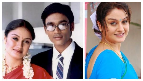 புட்டி கண்ணாடி.. ஒல்லி உடம்பு.. தனுஷை வேண்டாம் என்று சொன்ன சோனியா அகர்வால் அம்மா!