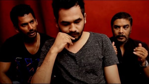 காலுக்குக்காக செருப்பா?..செருப்புக்காக காலா எது சரி?..ஹிப்ஹாப் ஆதியிடம் வசமாக சிக்கிய சுந்தர்.சி