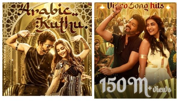 யூடியூபில் மாஸ் காட்டும் அரபிக்குத்து பாடல்.. லிரிக் வீடியோ 446 மில்லியன்.. வீடியோ 150 மில்லியன்!