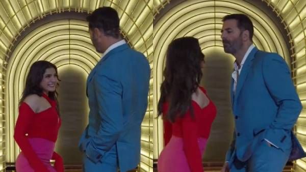 அக்ஷயுடன் புஷ்பா பாட்டுக்கு ஆட்டம்போட்ட சமந்தா.. இதுவும் நல்லாத்தான் இருக்கு!