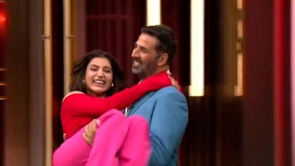 சமந்தாவை அலேக்காக தூக்கிய அக்‌ஷய் குமார்.. எப்படியெல்லாம் வளைச்சு வளைச்சு சுத்துறாரு பாருங்க!