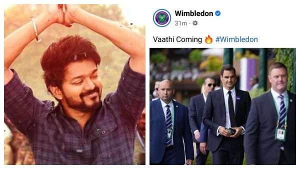 Wimbledon வரை சென்ற வாத்தி கம்மிங்.. ரியல் வெறித்தனம்.. விஜய் படம்னாலே கெத்து தானே பாஸ்!