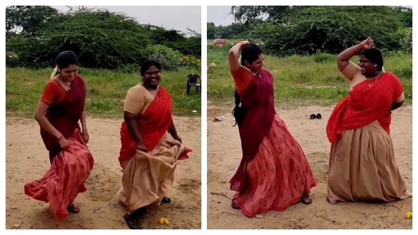 விருமன் ஷூட்டிங் ஸ்பாட்டில் குத்தாட்டம் போட்ட அதிதி மற்றும் இந்திரஜா ஷங்கர்.. என்ன டான்ஸ் யப்பா!