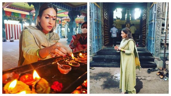 கடவுளே எல்லாம் நல்லாத நடக்கணும்...கோவில் கோவிலாக சுற்றும் ஐஸ்வர்யா ரஜினிகாந்த்!