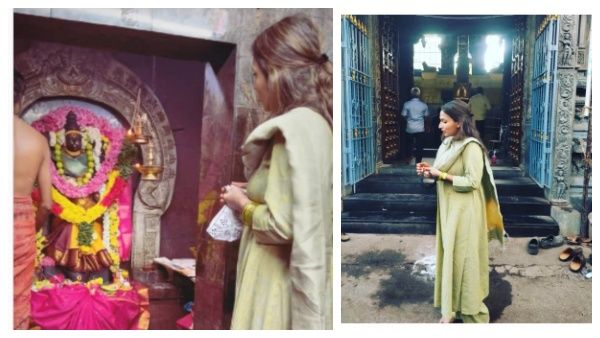 காளிகாம்பாள் கோயிலில் சாமி கும்பிட்ட ஐஸ்வர்யா ரஜினி.. உருகி உருகி யாருக்காக வேண்டிக்கிறாங்க!