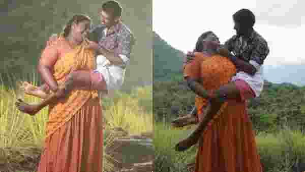 சூரியை இடுப்பில் தூக்கிய விருமன் நடிகை...இதெல்லாம் எப்போ நடந்தது...சொல்லவே இல்லை