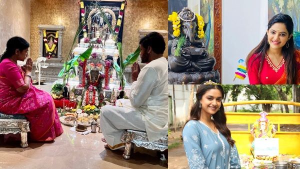 விநாயகர் சதுர்த்தி கொண்டாடிய திரை நட்சத்திரங்கள்..யார் யார் என்ன வாழ்த்து சொன்னாங்க தெரியுமா?