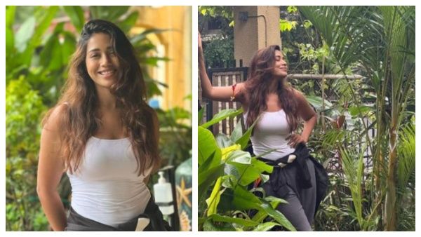 ஸ்லீவ் லெஸ்ஸில் கவர்ச்சி மழை.. ரசிகர்களை திக்குமுக்காட வைத்த நிவேதா பெத்துராஜ்!