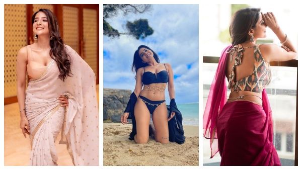 கிளாமரில் திணறடிக்கும் சாக்‌ஷி அகர்வால்..வர்ணித்து கவிதைபாடும் ரசிகர்கள்!