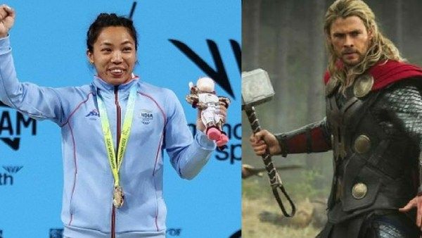 மீராபாய் என்னுடைய சுத்தியை வைத்துக்கொள்ள தகுதியானவர்தான்: தோர் பட ஹாலிவுட் ஹீரோ பாராட்டு