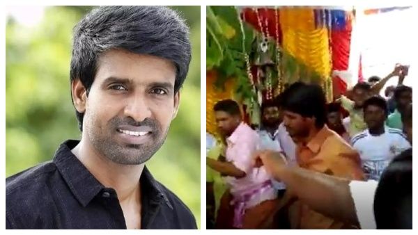 கோவில் விழாவில் ஒயிலாட்டம் ஆடும் சூரி.. அந்த சர்ச்சைக்கு பிறகு இந்த வீடியோ டிரெண்டாகுது!