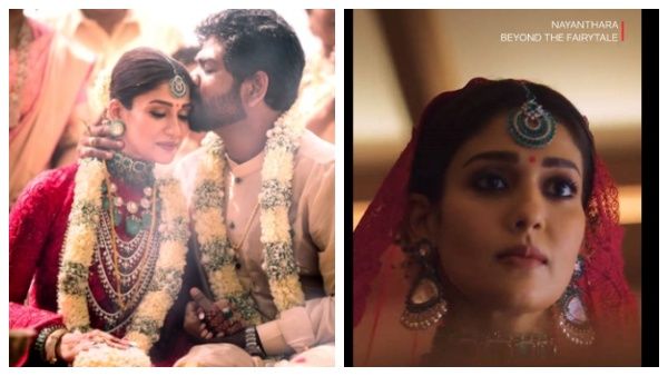 நயன்தாரா என்னம்மா வெட்கப்படுறாங்க பாருங்க.. நெட்பிளிக்ஸில் வெளியான நயன் - விக்கி திருமண டீசர் இதோ!