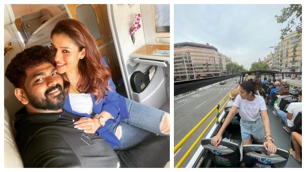 காத்துவாக்குல ரெண்டாவது ஹனிமூன்.. பார்சிலோனாவில் ரொமான்டிக் மூடில் நயன்தாரா - விக்னேஷ் சிவன்!