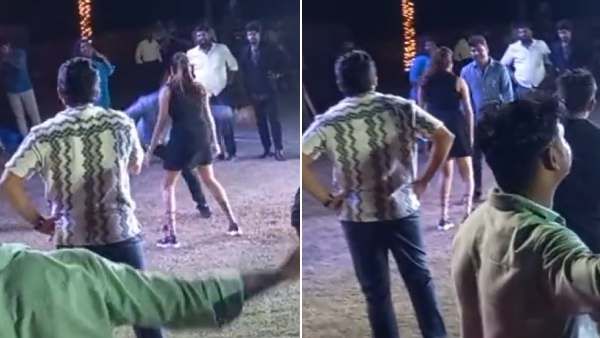 குட்டி கவுனுடன் கார்த்தியுடன் கபடி விளையாடிய அதீதி.. யார் முன்னாடி தெரியுமா?