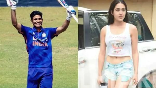 சுப்மன் கில் உடன் சாரா அலி கான் காதலா? பாலிவுட்டுக்கும் கிரிக்கெட்டுக்கும் அப்படியொரு கனெக்‌ஷன்!