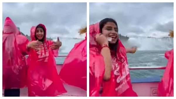 காதல் நயாகரா.. மகிழ்ச்சியில் குத்தாட்டம் போட்ட ஷிவாங்கி!