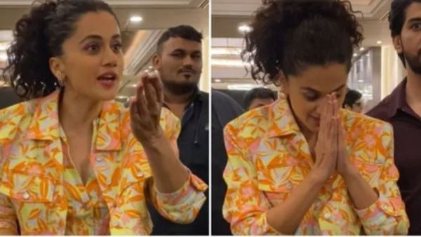 எப்போ வரணும்னு எனக்கு தெரியும்.. மரியாதையா பேசு.. பத்திரிகையாளர்களிடம் சண்டைக்கு சென்ற டாப்ஸி!