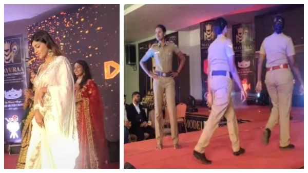 என்னடா இப்படி ஆகிப்போச்சு..ஃபேஷன் ஷோவில் ராம்ப் வாக்..யாஷிகாவால் காவலர்களுக்கு வந்த சோதனை!