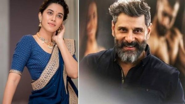 மிருணாளினி ரவி கெட்டப்புல இருக்கிறதே சியான் விக்ரம் தான் தெரியுமா? எல்லை மீறும் கோப்ரா மீம்ஸ்!