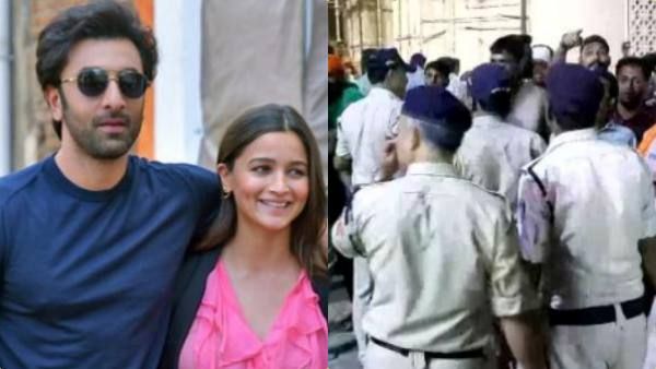 கோயிலுக்கு வெளியே தடுத்து நிறுத்தப்பட்ட ரன்பீர் கபூர், ஆலியா பட் ஜோடி: இது தான் காரணமா?