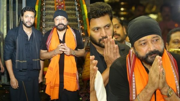 “நிஜ வாழ்க்கையிலும் அன்புடன் வழிநடத்தும் குருசாமி”: ஜெயராமுடன் சபரிமலை சென்ற ஜெயம் ரவி