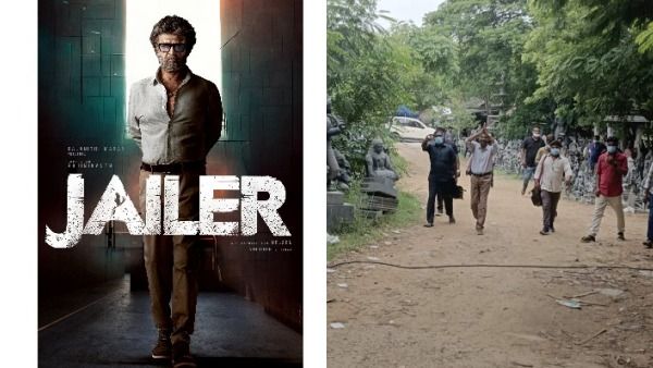 ஜெயிலர் படப்பிடிப்பு தளத்திலிருந்து வெளியான புகைப்படம்.. சூப்பரான கெட்டப்பில் ரஜினி!