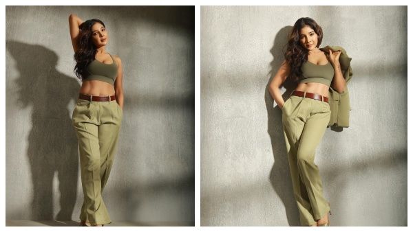 சட்டையை கழட்டி அதிரடி கவர்ச்சி காட்டிய சாக்ஷி அகர்வால்...திணறும் இணையம்!