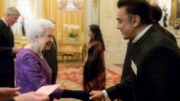 இரண்டாம் எலிசபெத் இயற்கை எய்திய செய்தியைக் கேட்டு துயருற்றேன்: ட்வீட்டரில் கமல் இரங்கல்