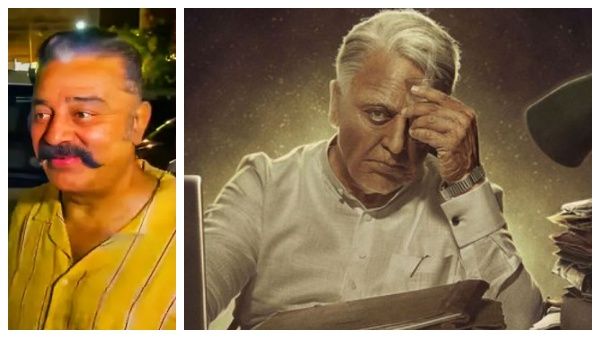 சால்ட் அண்ட் பெப்பர் லுக்..முறுக்கு மீசை..இந்தியன் 2 படத்திற்கு ரெடியான கமல்ஹாசன்!