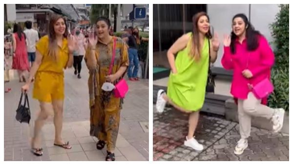 கடந்து போறதுதானே வாழ்க்கை.. கடந்து வரும் மீனா.. தோழியுடன் வீடியோ பகிர்வு!