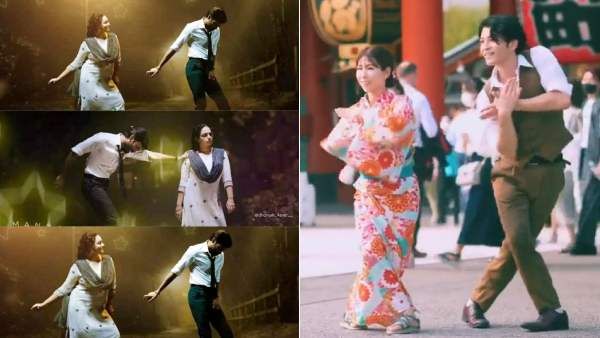 சீனாவையும் விட்டு வைக்காத தனுஷ், நித்யாமேனன்: பறக்க பறக்க துடிக்குதே பாட்டுக்கு க்யூட் பெர்ஃபாமன்ஸ்