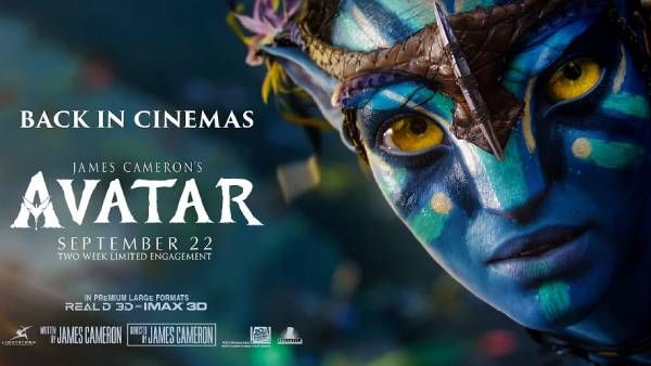 ஐமேக்ஸ், 3-டி தொழில் நுட்பத்தில் மீண்டும் வெளியான அவ்தார் மூவி..பார்க்க தவறியவர்களுக்கு வாய்ப்பு