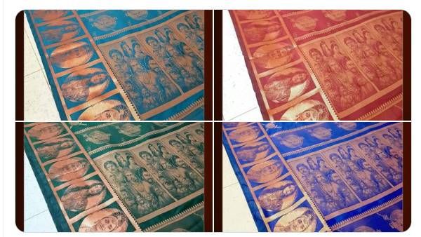 புடவை வரை வந்த ‘பொன்னியின் செல்வன்'..அட செம மேட்டரா இருக்கே!