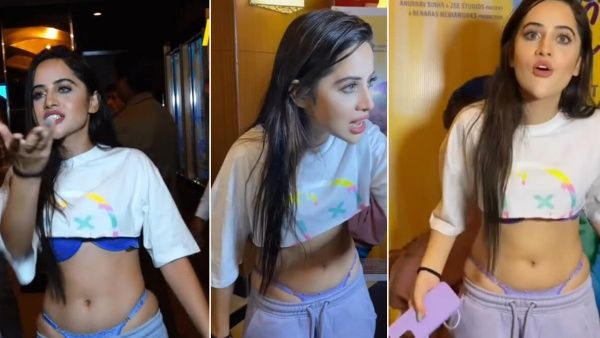 படம் பார்க்க வரீங்களா.. இல்லை படம் காட்ட வரீங்களா.. பிவிஆருக்கு அப்படியொரு உடையில் வந்த உர்ஃபி!