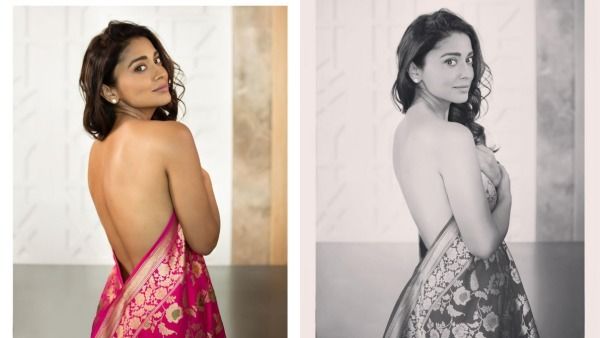 அடுத்த கிரணாக மாறிய ஸ்ரேயா.. சேலை கட்டாமல் பிறந்த மேனியுடன் போஸ்.. திகைத்துப் போன ரசிகர்கள்!