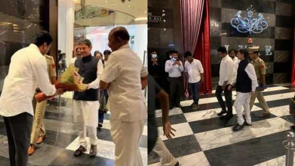 பொன்னியின் செல்வன் படம் பார்த்த தமிழக ஆளுநர்... பூங்கொத்து கொடுத்து வரவேற்பு!