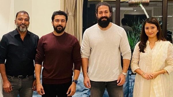 சூர்யாவை திடீரென சந்தித்த கேஜிஎஃப் ஹீரோ யாஷ்… ரோலக்ஸ் – ராக்கி பாய் கூட்டணிய பார்க்க ரெடியா?