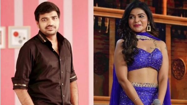 யாராவது ஸ்டேஜ்ல இப்படி அசிங்கமா பேசுங்கன்னு சொல்வாங்களா.. சதீஷை கிழித்துத் தொங்கவிட்ட தர்ஷா குப்தா!