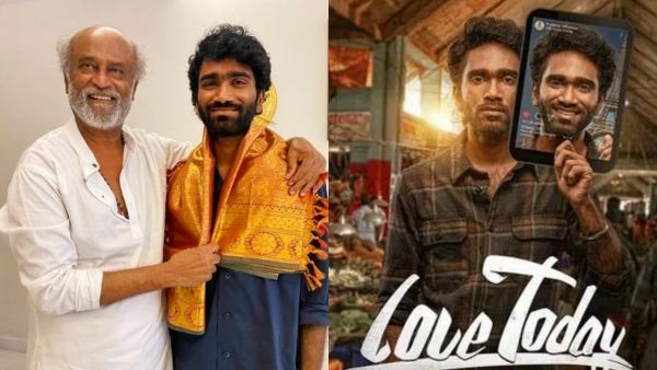 சூரியனுக்கு பக்கத்துல நிக்கிறேன்.. ’லவ் டுடே’ பிரதீப் ரங்கநாதனுக்கு பொன்னாடை போர்த்திய ரஜினிகாந்த்!