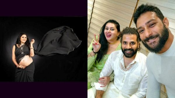 கிருஷ்ணர் கொடுத்த இரண்டு அற்புதங்கள்..குழந்தைகளுக்கு பெயர் வைத்த நமீதா..என்னனு நீங்களே பாருங்க!