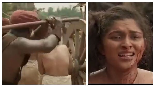 இணையத்தில் தீயாய் பரவும் நங்கேலி மார்பை அறுக்கும் காட்சி.. சாதிய வன்மத்தை சாடும் நெட்டிசன்கள்!