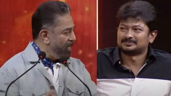 அது மட்டும் செய்ய வேண்டாம்..உதயநிதி பற்றி அவருடைய அப்பாவிடம் நான் பேசினேன்..விக்ரம் விழாவில் கமல்