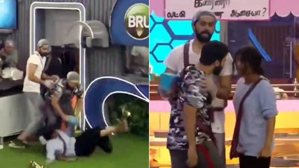 தனலட்சுமியை அப்படி தள்ளிவிட்ட மணிகண்டன்.. ’போடா டேய்’ என ஐஸ்வர்யா ராஜேஷ் அண்ணனை திட்டிய தனா!