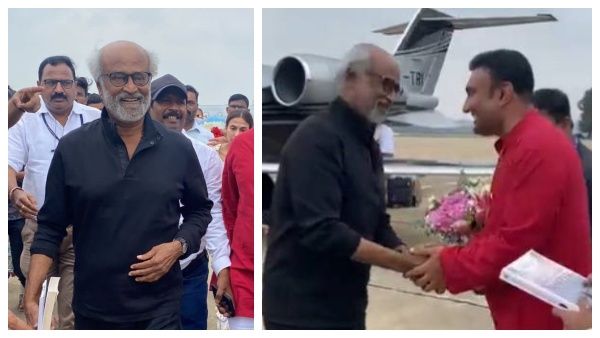 புனித் ராஜ்குமாருக்கு விருது..பெங்களூர் சென்றடைந்தார் ரஜினி..சிறப்பான வரவேற்பு!