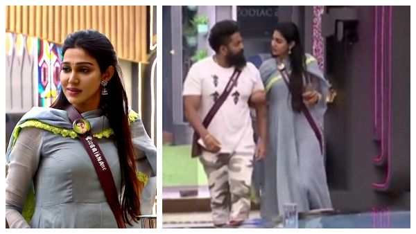 ஷெரினா கையில் இருப்பது என்ன விஸ்கியா? பிக் பாஸ் வீட்டில் இதெல்லாம் கிடைக்குமா?