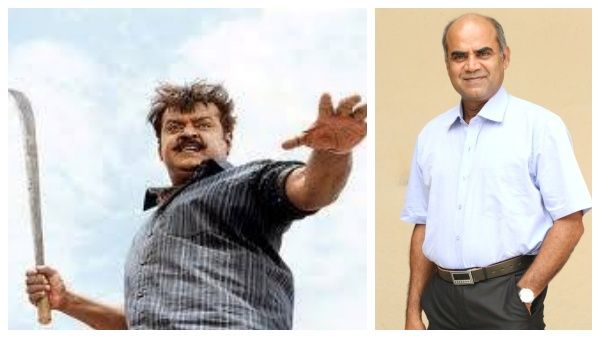 நிஜ அரிவாளை வைத்து வெட்டவா என்று கேட்ட விஜயகாந்த்... கை போனாலும் கைவிடமாட்டார் என்று நம்பிய நடிகர்