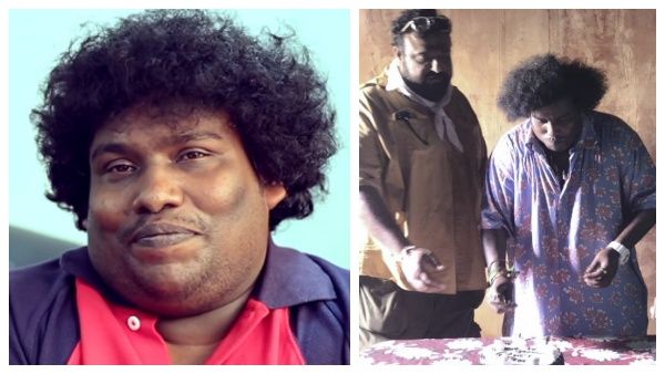 கோலிவுட்டில் 13 ஆண்டுகள்.. சூர்யா 42 குழுவினருடன் கேக் வெட்டி கொண்டாடிய யோகிபாபு!