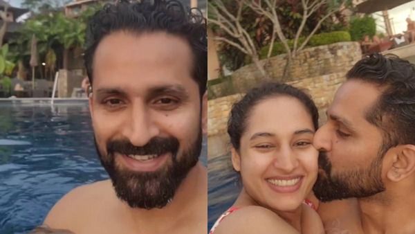 ப்பா.. நீச்சல் குளத்தில் தூள் கிளப்பிய துணிவு நடிகர்.. மனைவிக்கு என்னம்மா கிஸ் கொடுக்குறாரு!