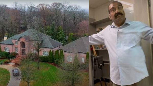 மினி தியேட்டர், லைவ் பார், பேஸ்கெட் பால் கோர்ட்... நெப்போலியனின் அமெரிக்கா வீட்டில் இத்தனை வசதிகளா?